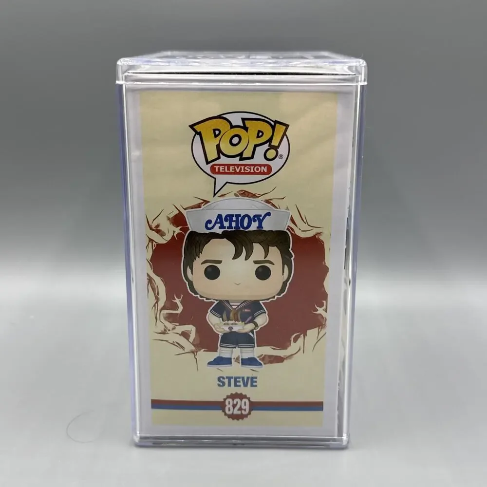 Funko Pop! Television Stranger Things Steve #829 Baskin Robbins Vaulted